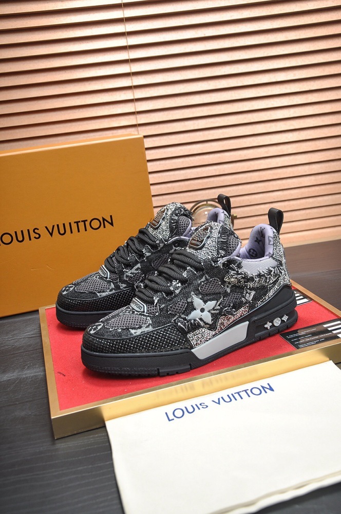 Men  Women  L*ouis V*uitton skate   Top Sneaker L*V Trainer size 35-46