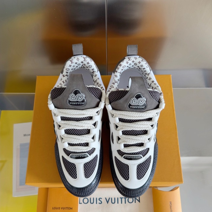 Men  Women  L*ouis V*uitton skate   Top Sneaker L*V Trainer size 35-46