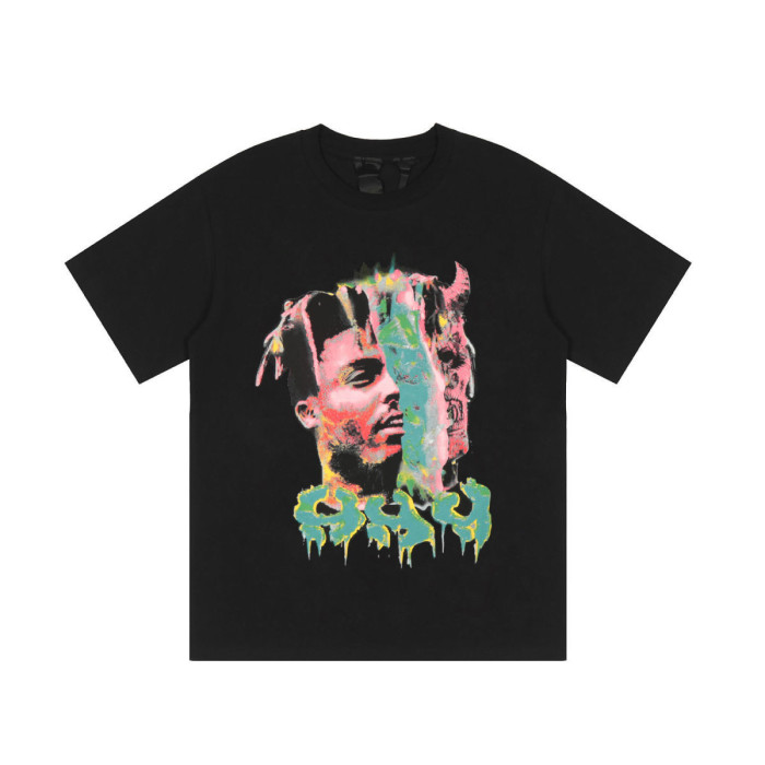 Vlone Vlone x Juice Wrld Split like short sleeves