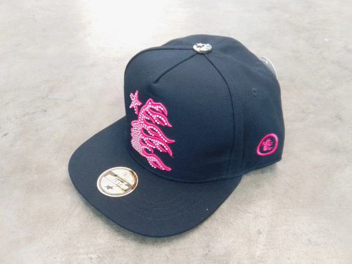 Hellstar Studio Hot stamping embroidery logo canvas duck tongue cap 9 colors