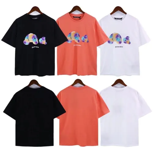 Rainbow Broken Bear Print tee 3 colors