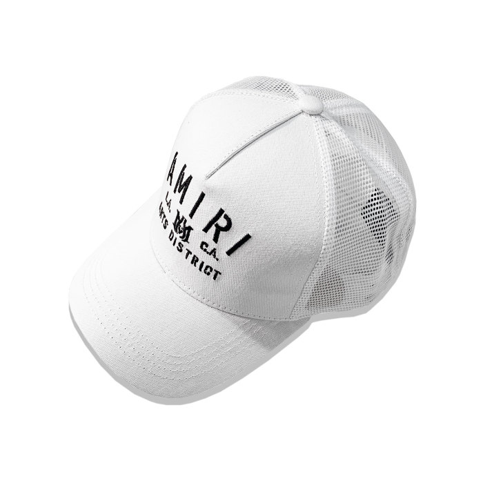 Amiri Classic embroidered logo peaked cap