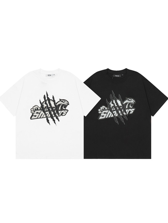Trapstar Sale Now! Leopard Paw Print Letter tee 2 colors