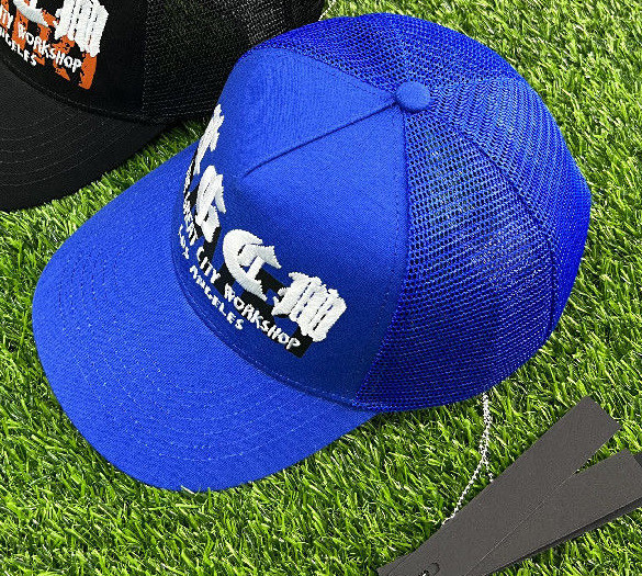 Amiri Various logo mesh cap