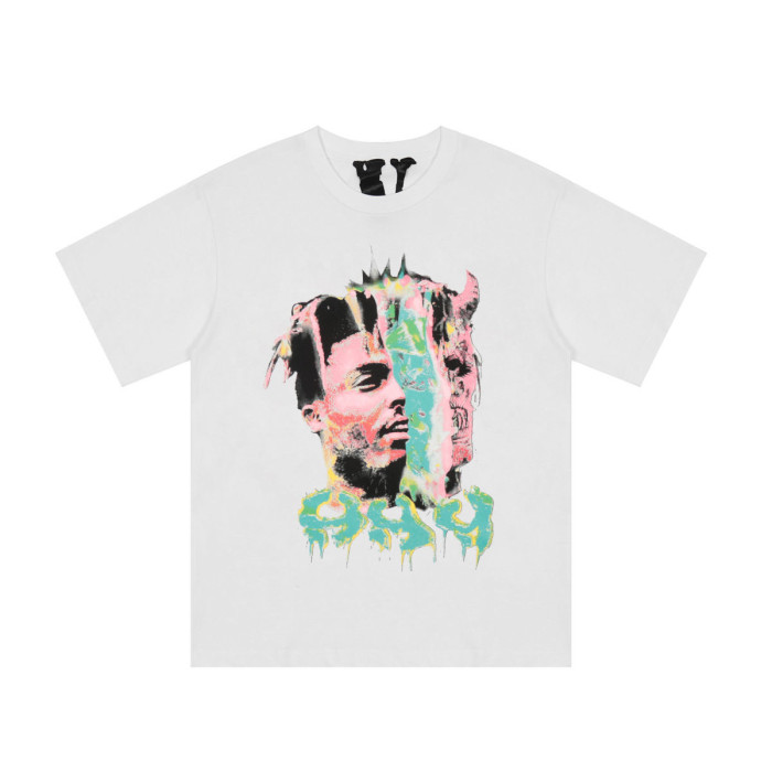 Vlone Vlone x Juice Wrld Split like short sleeves