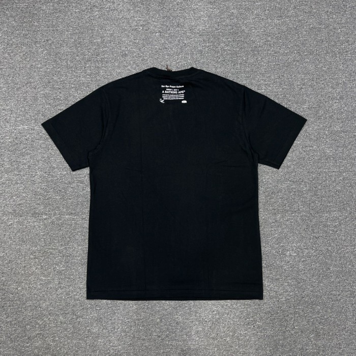 A Bathing Ape GT Racing Co-branded Letter Print Tee 2 colors