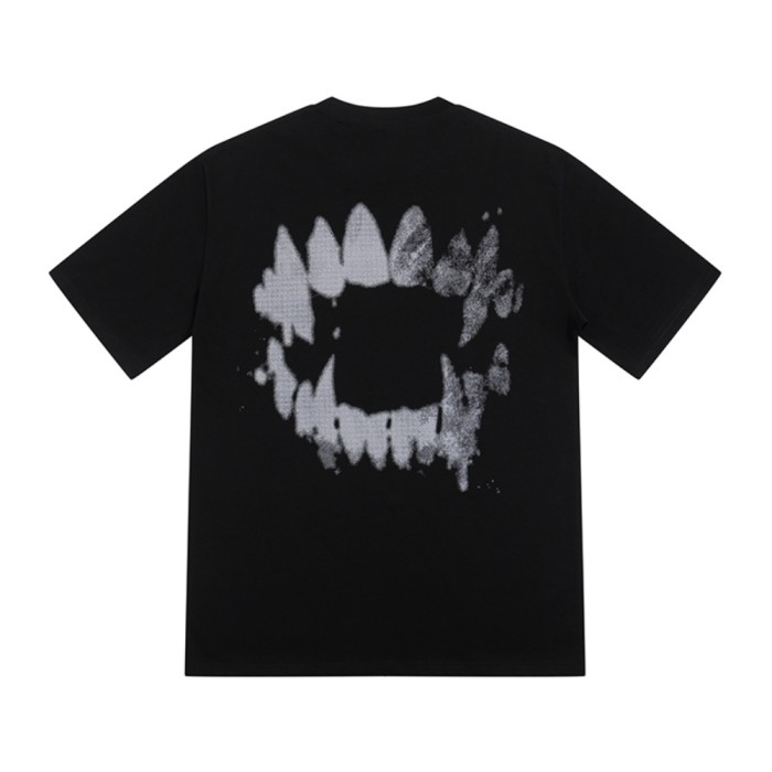 Trapstar Sale Now! Simple letter back teeth print tee 3 colors