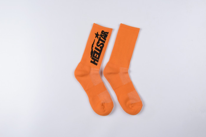 Hellstar Studio Classic monogrammed logo sports mid-calf socks 10 colors