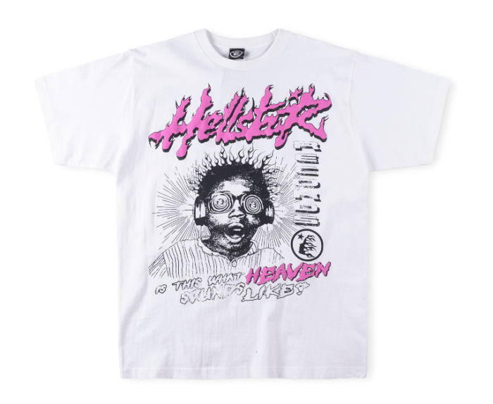 Hellstar Studio Hip Hop Character Styrofoam Print Tee