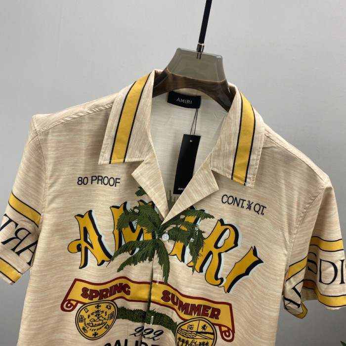 Amiri Hawaiian-inspired floral blouse shirt