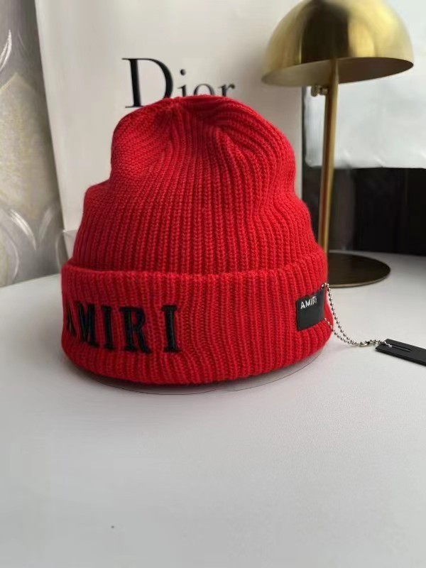 Amiri Street Trendy Embroidered knitted cap 19 styles