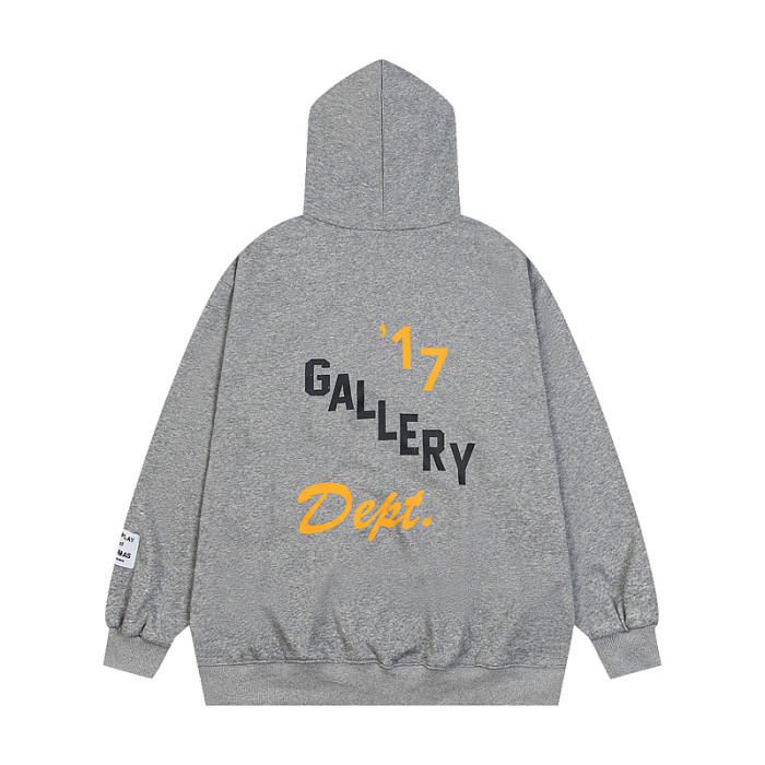 GaIIery dept Boxing Gloves Letter Logo Print Zipper hoodie 3 colors