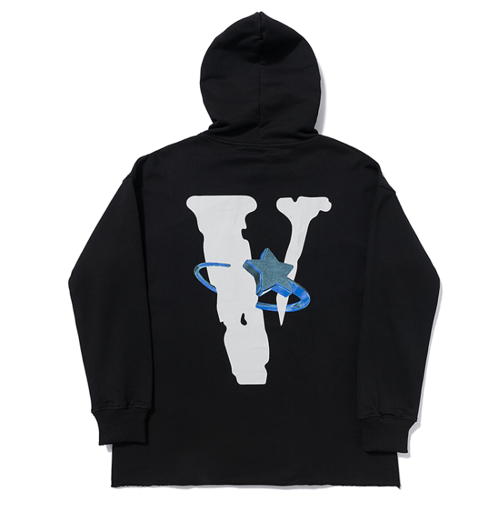 [Buy more Save more]Vlone rap star hoodie black & white