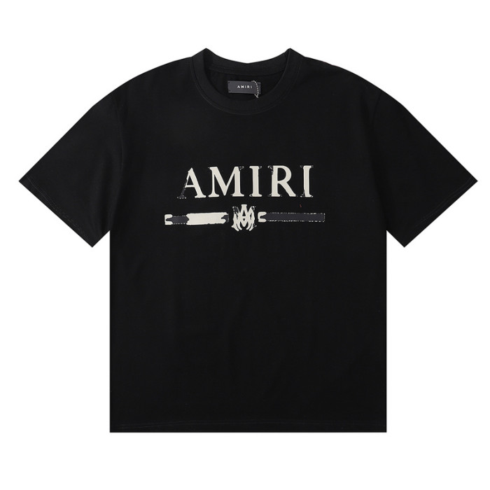 Amiri Bokeh Alphabet Print tee 2 colors