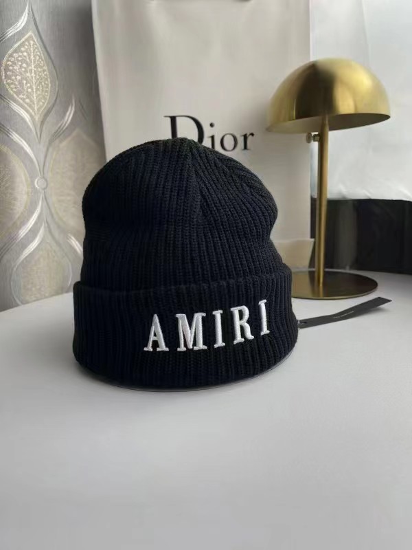 Amiri Street Trendy Embroidered knitted cap 19 styles