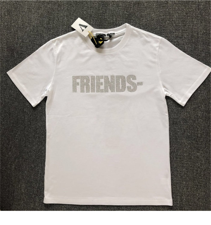 Vlone Vlone crystal logo tee 2 colors