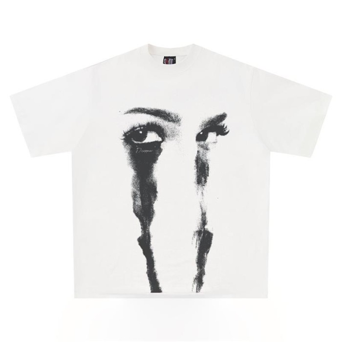 Crying woman short sleeve