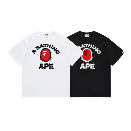 Ape Head Letter Brush Print Tee 5 colors