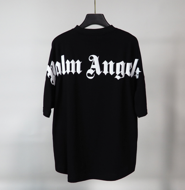Palm angels Palm angels foaming printing logo tee