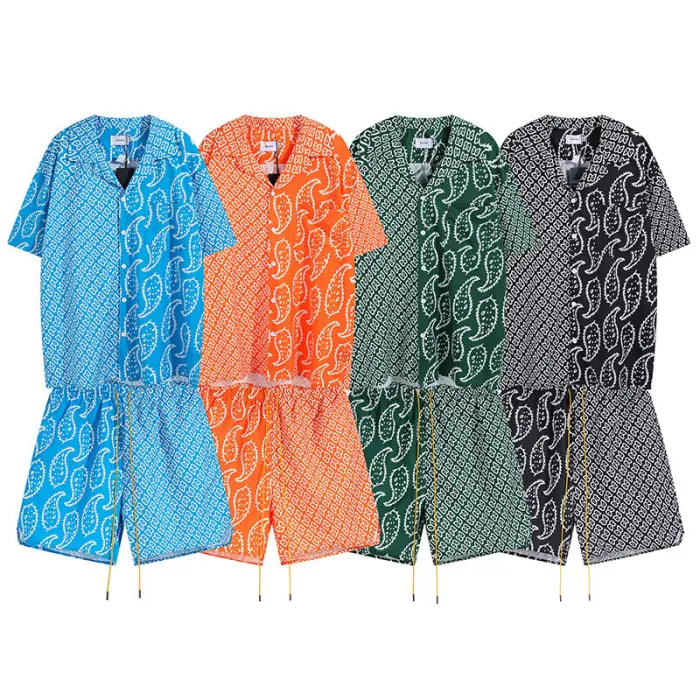 Full Print Ethnic Totem Shorts 4 Colors