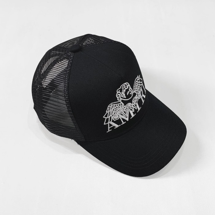 Amiri Various logo mesh cap