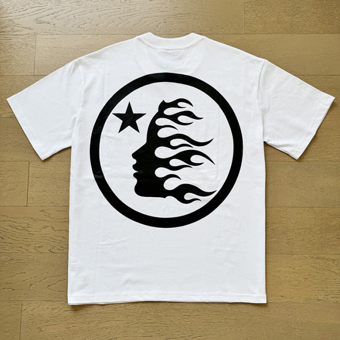 Hellstar Studio Basic front and back colorful logo print Tee 6 colors