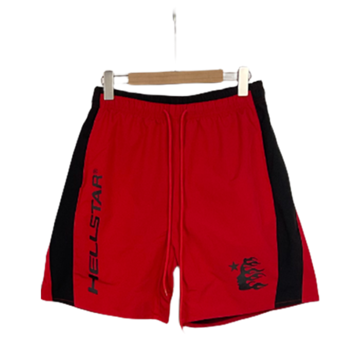 Hellstar Studio Colorblocked Logo Sport Shorts