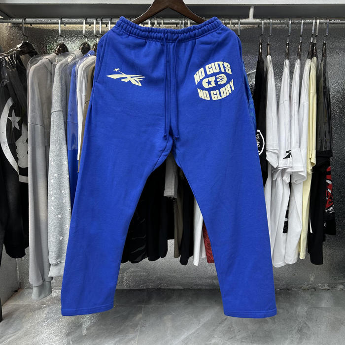 Hellstar Studio Simple Arc Letter Logo Print hoodie & pants set