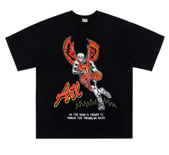 Warren Lotas Co-branded Basketball Team Loose T-Shirt 49 colors