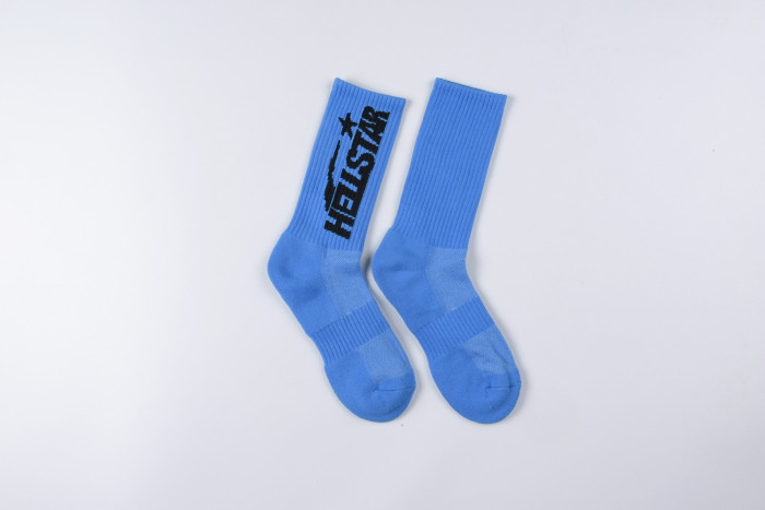 Hellstar Studio Classic monogrammed logo sports mid-calf socks 10 colors