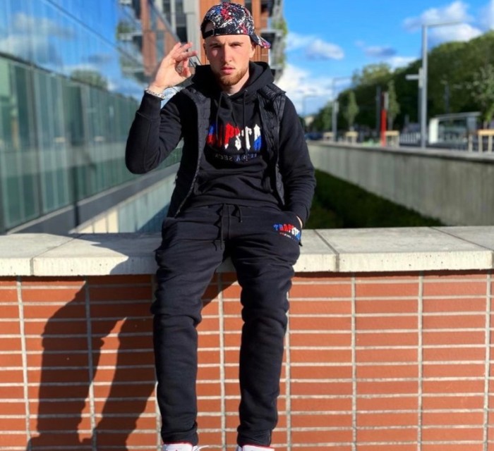 Trapstar Sale Now! Blue Red White Towel Embroidered Relaxed Sweatpants 2 colors