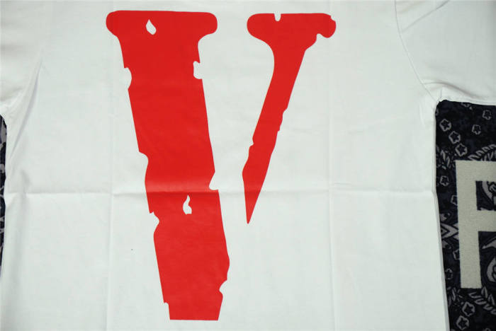 Vlone Vlone White Red Logo T-Shirts