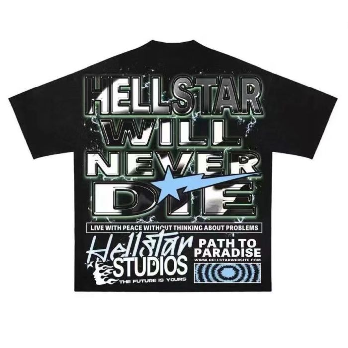 Hellstar Studio Magic Glasses Forehead Jesus Cross Portrait Print tee