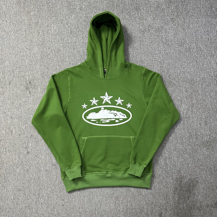 Corteiz Q Star Island Print Hoodie 5 colors