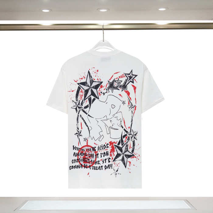 Hellstar Studio Masked Man Letter Print Tee 2 colors