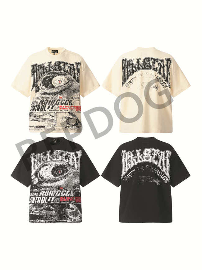 Hellstar Studio Eye of the Abyss All-over Print Tee 2 colors