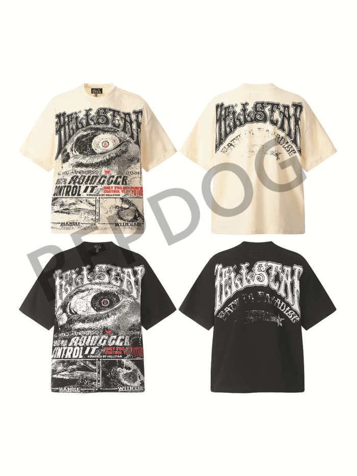 Hellstar Studio Eye of the Abyss All-over Print Tee 2 colors