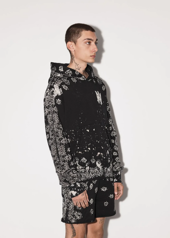 Amiri Cashew Dark Print Hoodie 3 colors