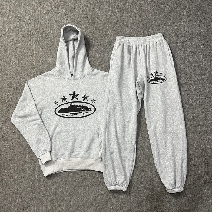 Corteiz Q Star Island Print Sweatshirt 5 colors