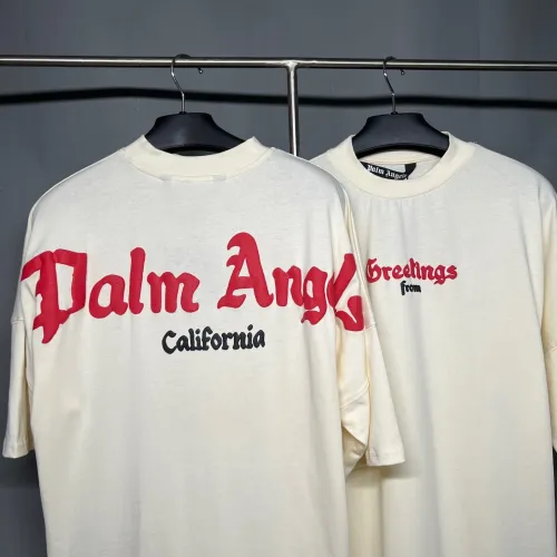 Foamed red big letter short sleeve