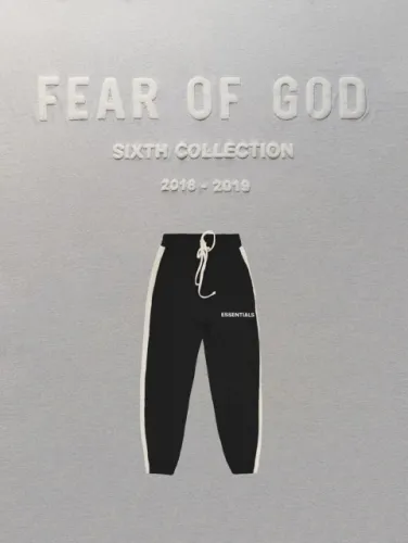 Fear Of God Fog Essentials Paneled Side Stripe Monogram Sweatpants