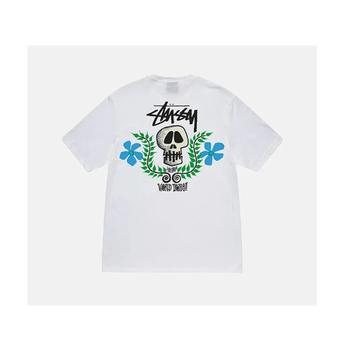 Stussy [Buy More Save More]Simple and Playful Basic Printed T-shirt 11 Styles