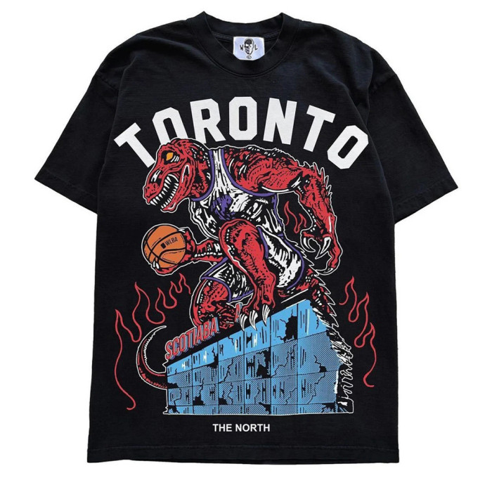 Warren Lotas Co-branded Basketball Team Loose T-Shirt 49 colors