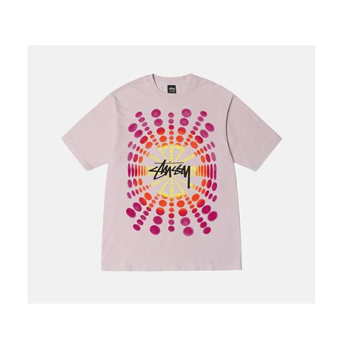 Stussy [Buy More Save More]Simple and Playful Basic Printed T-shirt 11 Styles