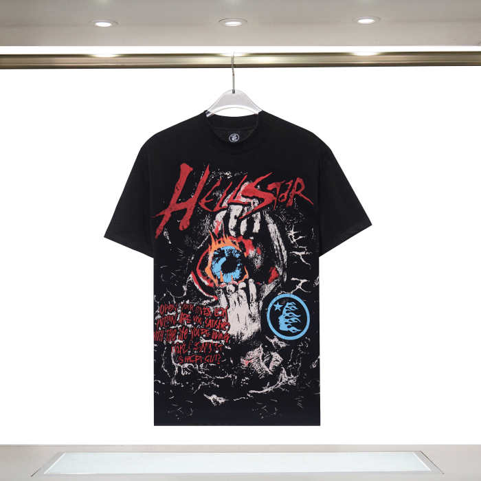 Hellstar Studio Fun Gaze Eye Letter Print Tee