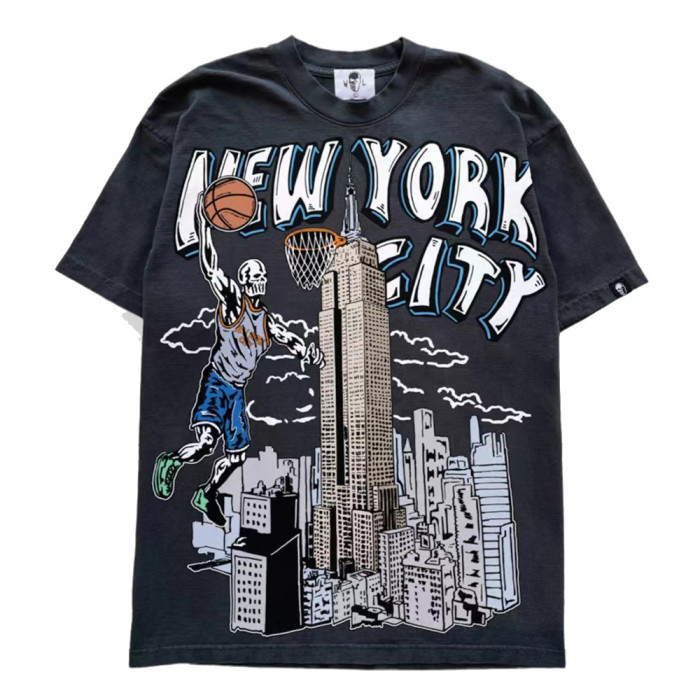 Warren Lotas Co-branded Basketball Team Loose T-Shirt 49 colors
