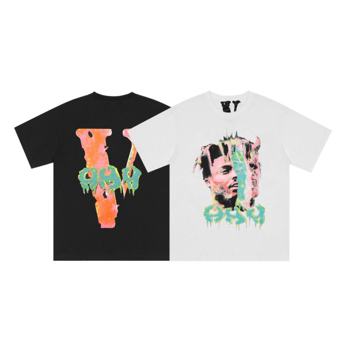 Vlone Vlone x Juice Wrld Split like short sleeves