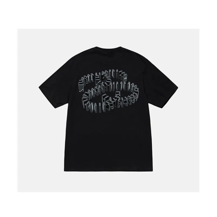 Stussy [Buy More Save More]Simple and Playful Basic Printed T-shirt 11 Styles