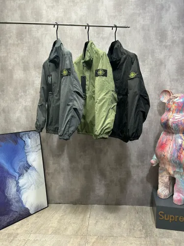 Half-zip cargo jacket 3 colors