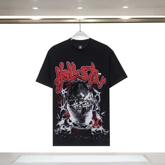 Hellstar Studio Masked Man Letter Print Tee 2 colors